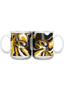 Missouri Tigers 15 OZ Tie Dye Mug