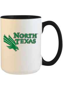 North Texas Mean Green 15oz Inner Color Mug