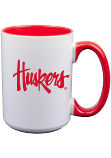Nebraska Cornhuskers 15oz Inner Color Mug