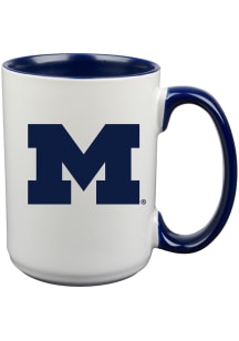 Michigan Wolverines 15oz Inner Color Mug