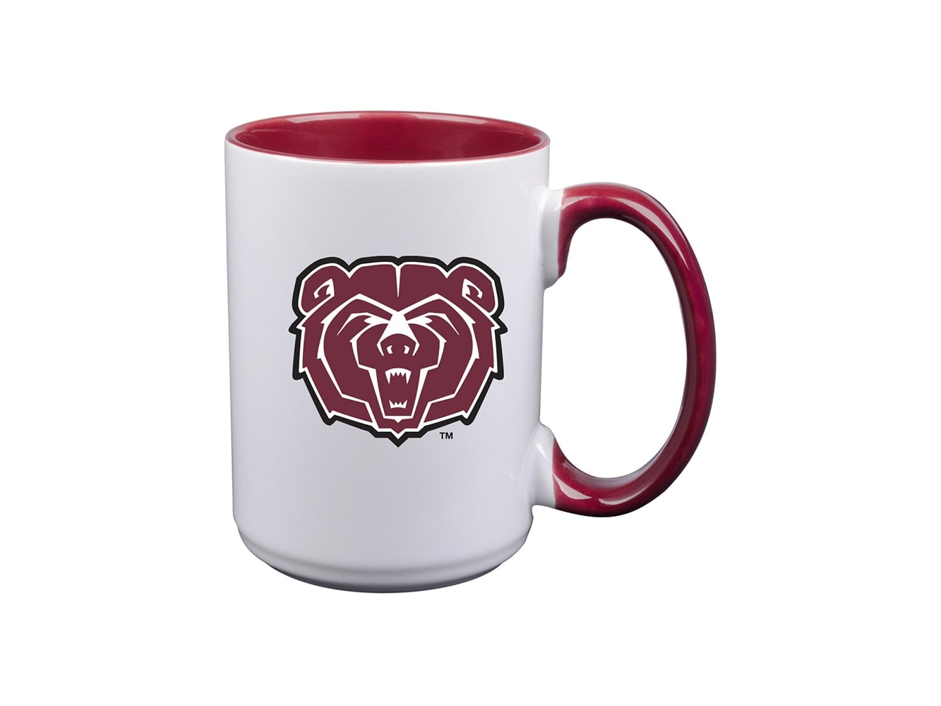 Missouri State Bookstore - Tervis Missouri State University Bear Head Big M  Logo Maroon 20oz Tumbler