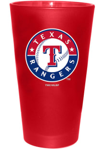 Texas Rangers 16OZ Color Frosted Pint Glass