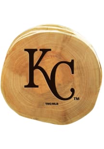 Kansas City Royals Round Wood Cut Coaster