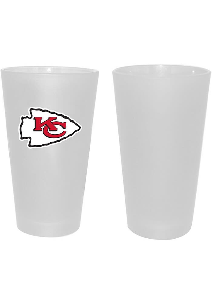 Officially Licensed NFL 16oz. Team Wordmark Game Day Glass