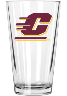 Central Michigan Chippewas 17oz Color Logo Mixing Pint Glass