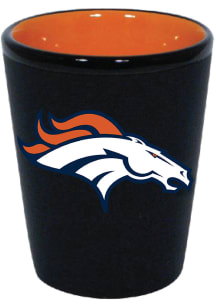 Denver Broncos 2oz Matte Black Shot Glass