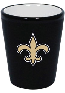New Orleans Saints 2oz Matte Black Shot Glass