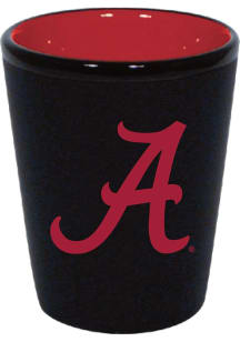 Alabama Crimson Tide 2oz Matte Black Shot Glass