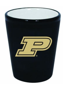 Black Purdue Boilermakers 2oz Matte Black Shot Glass