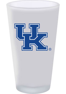Kentucky Wildcats 16oz White Frosted Pint Glass