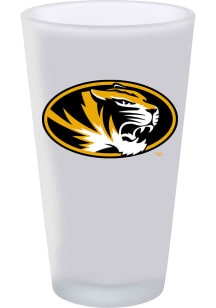 Missouri Tigers 16oz White Frosted Pint Glass