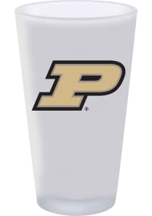 Purdue Boilermakers 16oz White Frosted Pint Glass