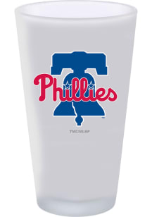 Philadelphia Phillies 16oz White Frosted Pint Glass
