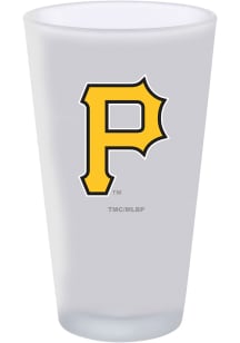 Pittsburgh Pirates 16oz White Frosted Pint Glass