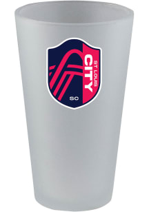 St Louis City SC 16oz White Frosted Pint Glass