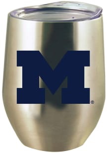 Michigan Wolverines 12oz Stainless Steel Stainless Steel Stemless