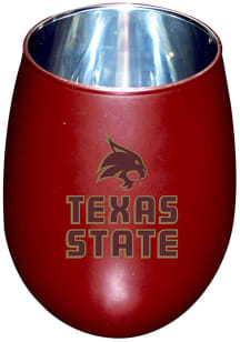 Texas State Bobcats 12oz Stainless Steel Stainless Steel Stemless