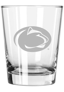 Penn State Nittany Lions etched Rock Glass