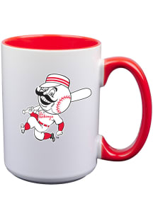 Cincinnati Reds 15oz Cooperstown Guy Logo Mug