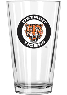 Detroit Tigers 16oz Cooperstown Batting Tiger Logo Pint Glass