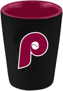 Philadelphia Phillies 2oz Cooperstown P Logo Shot Glass