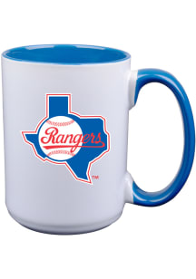 Texas Rangers 15oz State Shape Logo Mug