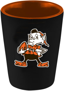 Cleveland Browns 2oz Retro Elf Etched Logo Shot Glass