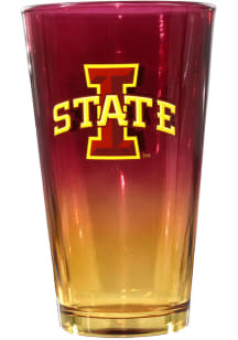 Iowa State Cyclones Ombre Pint Glass
