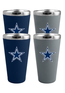 Dallas Cowboys 4-Pack Stainless Steel Tumbler - Blue