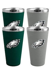 Philadelphia Eagles 4-Pack Stainless Steel Tumbler - Grey