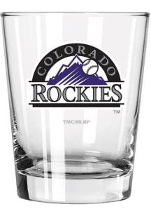 Colorado Rockies 15oz Double Old Fashioned Rock Glass