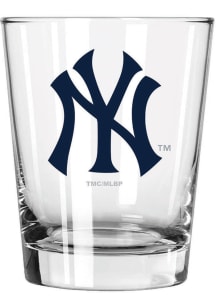 New York Yankees 15oz Double Old Fashioned Rock Glass