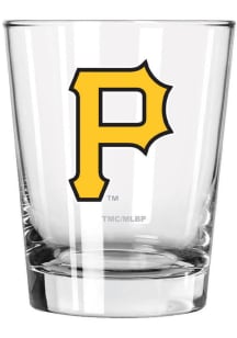 Pittsburgh Pirates 15oz Double Old Fashioned Rock Glass