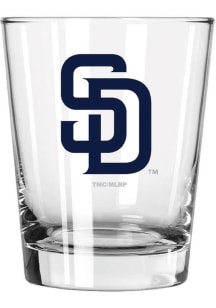 San Diego Padres 15oz Double Old Fashioned Rock Glass