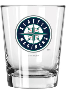 Seattle Mariners 15oz Double Old Fashioned Rock Glass