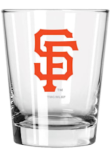 San Francisco Giants 15oz Double Old Fashioned Rock Glass - White