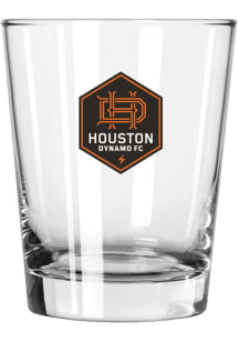 Houston Dynamo 15oz Double Old Fashioned Rock Glass