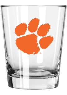 Clemson Tigers 15oz Double Old Fashioned Rock Glass