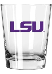 LSU Tigers 15oz Double Old Fashioned Rock Glass