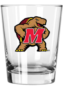 Maryland Terrapins 15oz Double Old Fashioned Rock Glass