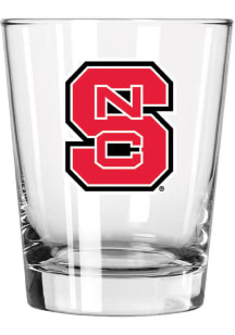 NC State Wolfpack 15oz Double Old Fashioned Rock Glass