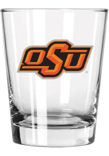 Oklahoma State Cowboys 15oz Double Old Fashioned Rock Glass