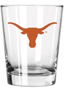 Texas Longhorns 15oz Double Old Fashioned Rock Glass