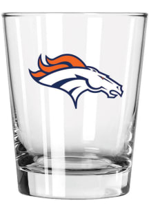 Denver Broncos 15oz Double Old Fashioned Rock Glass