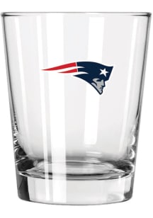 New England Patriots 15oz Double Old Fashioned Rock Glass