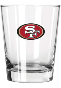 San Francisco 49ers 15oz Double Old Fashioned Rock Glass