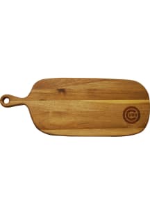 Chicago Cubs Acacia Paddle Cutting Board