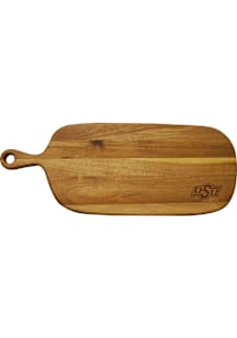Oklahoma State Cowboys Acacia Paddle Wood Cutting Board