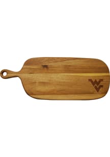 West Virginia Mountaineers Acacia Paddle Cutting Board