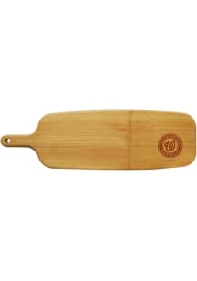 Washington Nationals Bamboo Paddle Cutting Board